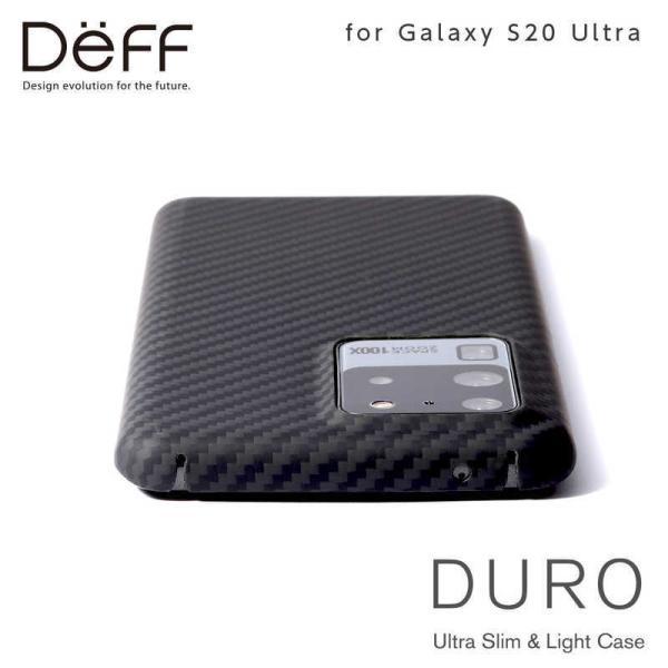 DEFF　Galaxy S20 Ultra 用 アラミド繊維(Kevlar)製 超軽量ケース DUR...