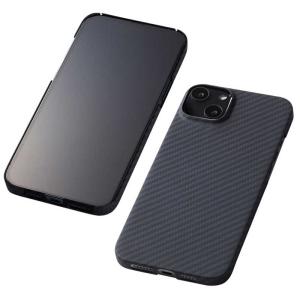 DEFF　iPhone 14 Plus 6.7インチ用 アラミド繊維ケース 「Ultra Slim & Light Case DURO」 マットブラック　DCSIPD22LKVMBK｜y-kojima