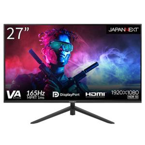 JAPANNEXT JAPANNEXT 27型 フルHDパネル搭載165Hz対応ゲーミングモニター   JN-27VG165FHDR