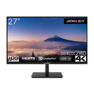 JAPANNEXT JAPANNEXT 4K HDR対応 27インチ HDMI DP sRGB100% IPS JAPANNEXT  JN-IPS2706UHDR
