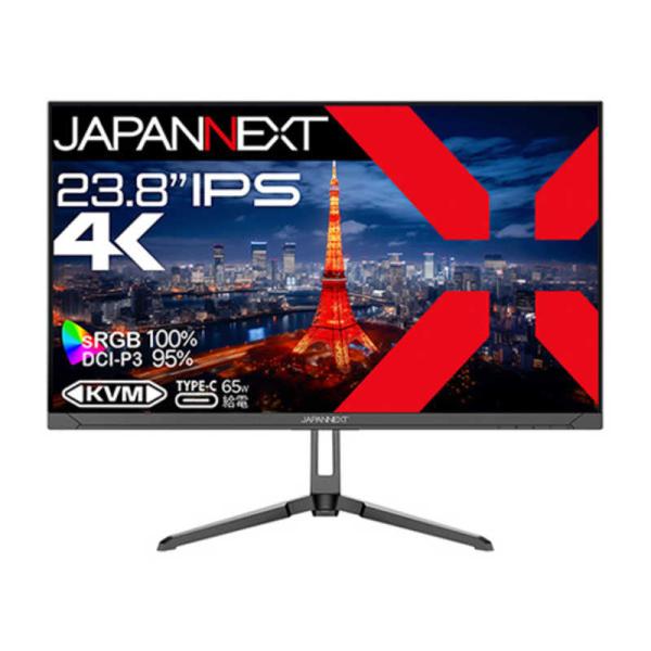 JAPANNEXT　IPSパネル搭載 液晶モニター HDMI DP USB Type-C(最大65W...