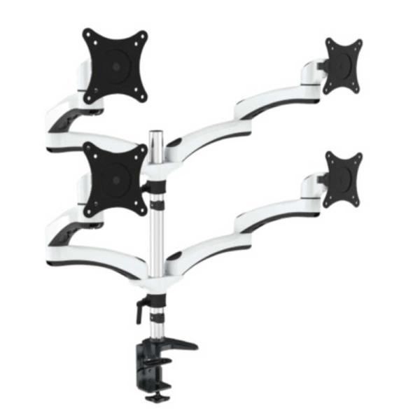 モニターアーム [4画面 /15~34インチ] 5軸 クランプ対応