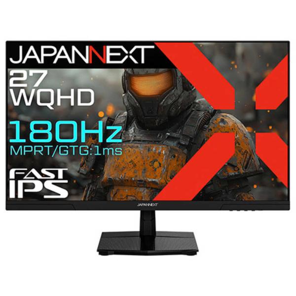 JAPANNEXT　解像度 ゲーミングモニター HDMI2.1 DP HDR 1ms PS5 WQH...