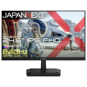 フルHD JAPANNEXT 240hz フル 1ms 240Hz ゲーミングモニター 23.8インチ JapanNextのJAPANNEXT 美品 ゲーミングモニター ディスプレイ・モニター本体
