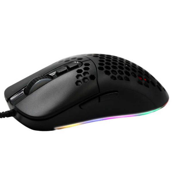 アオテック　ゲーミングRGBマウス [光学式 /有線 /USB] アオテック ブラック　AOKMS1...