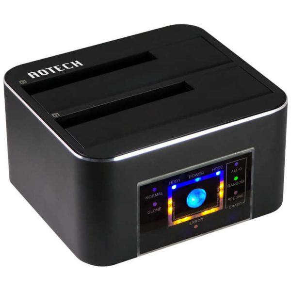 ITPROTECH　クローン＆イレースHDD/SSDスタンド　AOK-ERASECLONE-U32