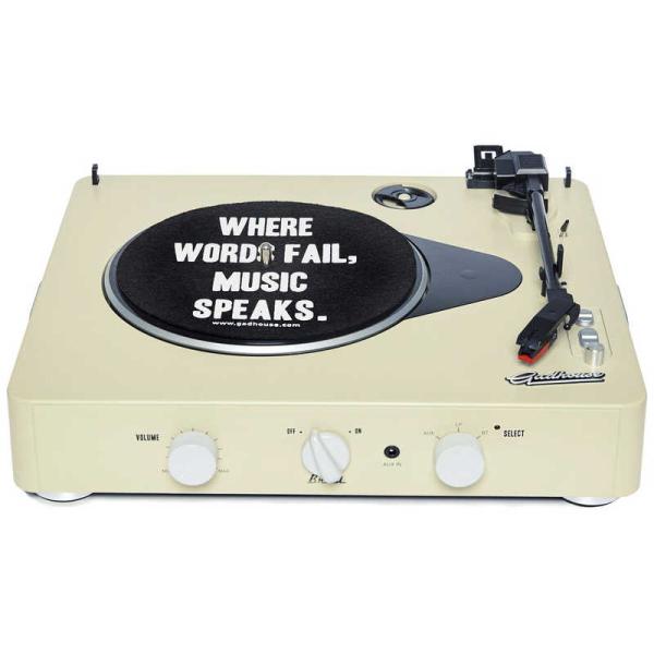 GADHOUSE　レコードプレーヤー Brad Retro record IVORY　GAD0010...