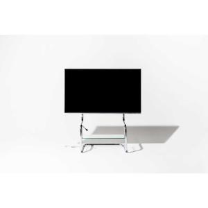 テレビスタンド 240度スイングタイプ 壁寄せTVスタンド 棚付き・ハイタイプ 送料無料