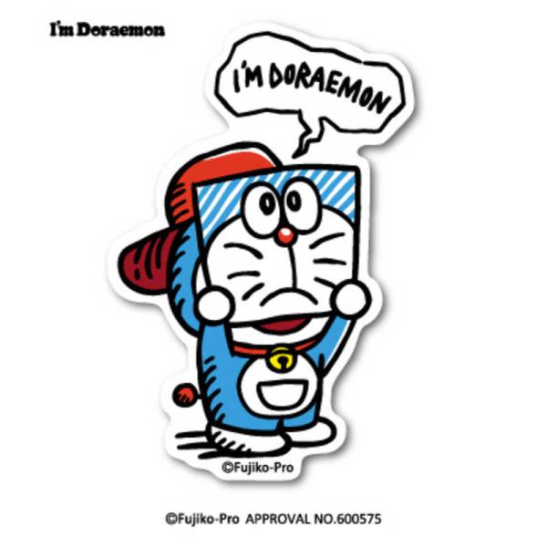 ゼネラルステッカー　ダイカットビニールステッカー Im Doraemon ストリート2　LCS-74...