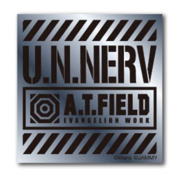 ゼネラルステッカー　Worksonステッカー Sサイズ A.T.FIELD 銀 U.N.NERV U...