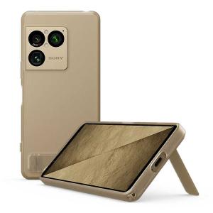 ソニー　SONY　Style Cover with Stand for Xperia 1 VIII N ネイティブゴールド　XQZ-CBGE/NJPCX
