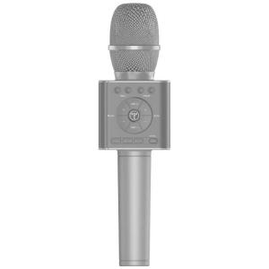 GOPPA ブルートゥース対応 スマホ用カラオケデュエットマイク「シンガソン」 GP-BTDMIC/B グラファイト