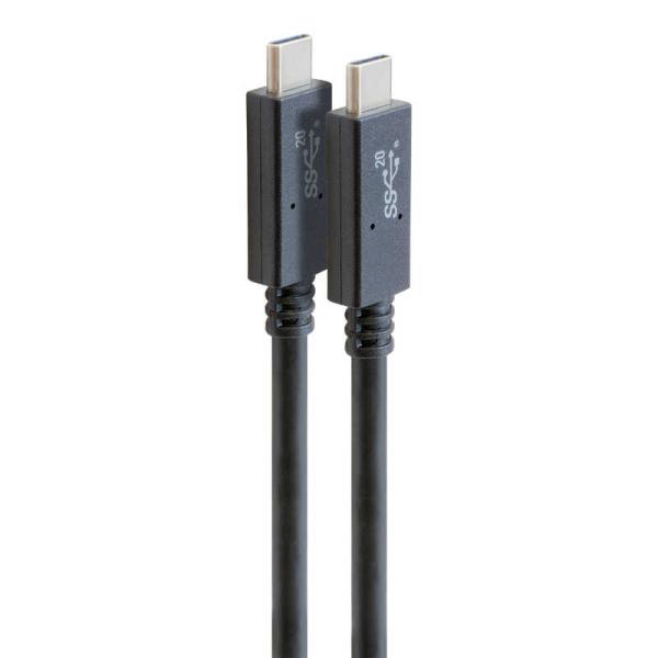 GOPPA　1m[USB-C ⇔ USB-C]USB3.2 Gen2×2ケーブル 100W ブラック...