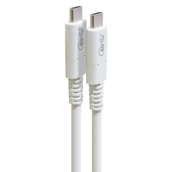 GOPPA　0.8m[USB-C ⇔ USB-C]USB4/Thunderbolt3対応ケーブル 1...