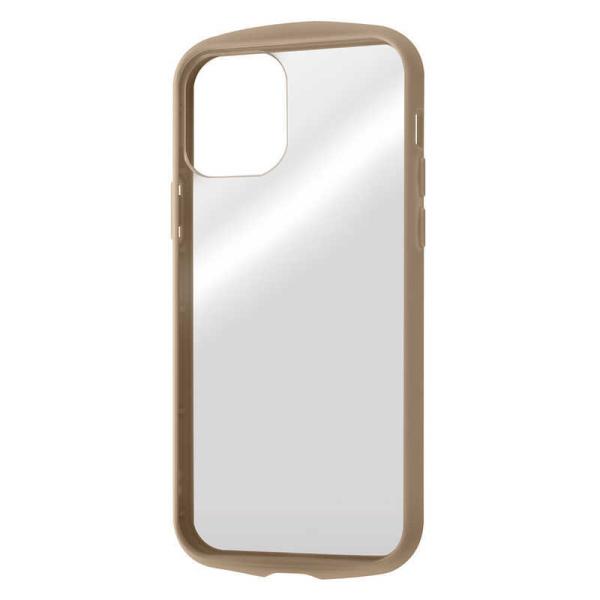 レイアウト　iPhone 12/12 Pro 6.1インチ対応 耐衝撃ハイブリッド Puffull ...