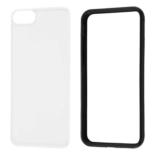 レイアウト　ｉＰｈｏｎｅ　ＳＥ（第２世代）４．７インチ／８／７　アルミバンパー＋背面パネル（クリア）...