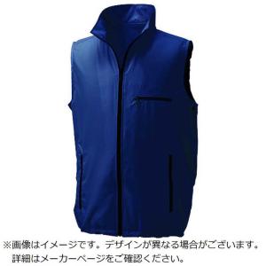 空調服 空調服 空調ベスト ウエアのみ ネイビー 5L  KU91830C03S7