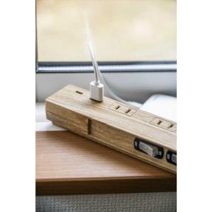 ファーゴ 電源タップ NATURAL WOOD...の詳細画像2