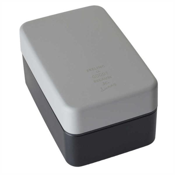 BILANC　フィーリングイズグッド 塗2段ランチボックス ブルー　015