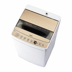ハイアール　全自動洗濯機［洗濯５．５ｋｇ／「しわケア脱水」搭載／送風乾燥付き］　ＪＷ−Ｃ５５Ｄ−Ｎ　ゴールド（標準設置無料）