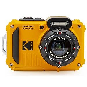 コダック　コンパクトデジタルカメラ「防水＋防塵＋耐衝撃」　スポーツカメラ　ＰＩＸＰＲＯ　イエロー　ＷＰＺ２