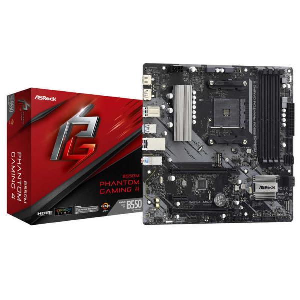 ASROCK　マザーボード［MicroATX /Socket AM4］　B550M Phantom ...
