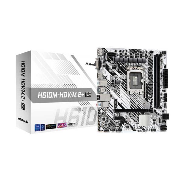 ASROCK　マザーボード(LGA1700)　H610M-HDV/M.2＋D5