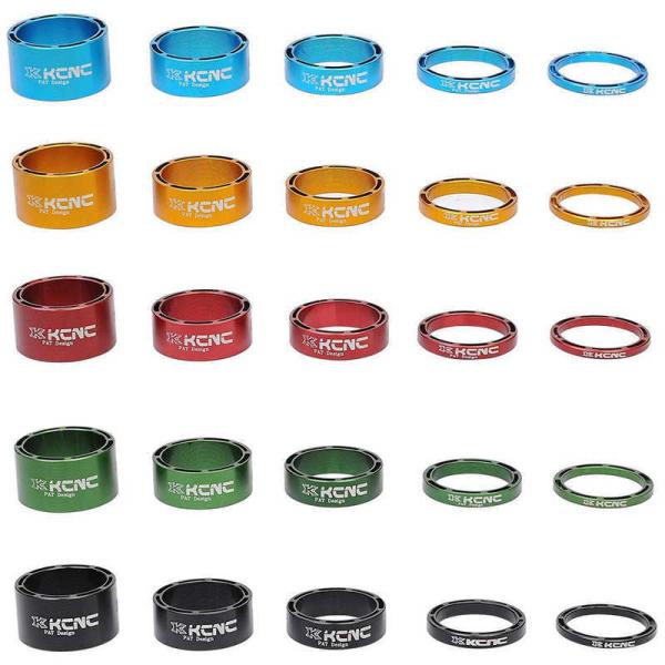 KCNC　ヘッドセットパーツ スペーサー SLS OS 5mm レッド　506023