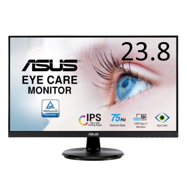 ASUS エイスース　PCモニター Eye Care ブラック [23.8型 /フルHD(1920×...