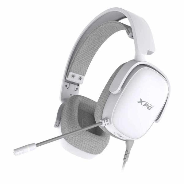 ADATA　ゲーミングヘッドセット［3.5mmミニプラグ/両耳/ヘッドバンドタイプ］XPG ホワイト...