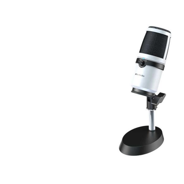 AVERMEDIA　USBマイクロホン (ホワイト)　AM310W