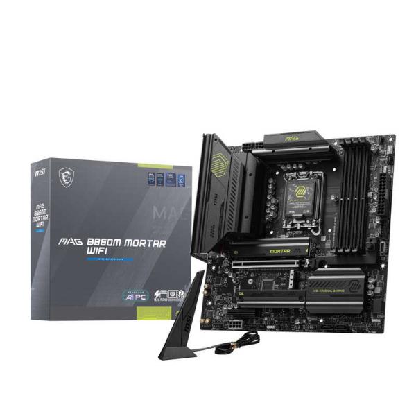 MSI　MAG B860M MORTAR WIFI ［MicroATX］　MAGB860MMORTA...
