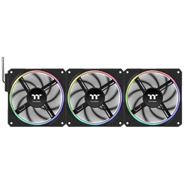THERMALTAKE　TS120 EX RGB 3Pack Fan Black　CL-F206-P...