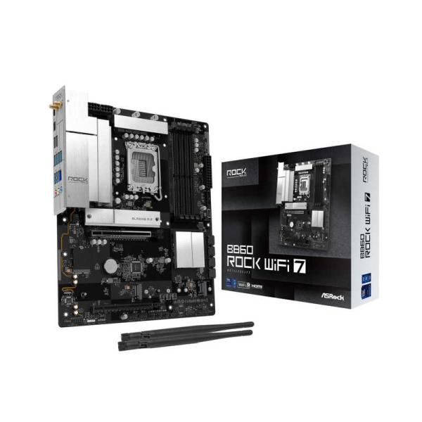 ASROCK　マザーボード(LGA1851)　B860RockWiFi7