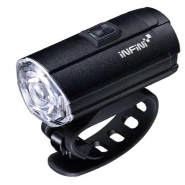INFINI　ヘッドライト トロン 300 I-281P ホワイトLED(57x32x25mm/ブラ...