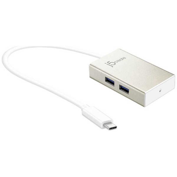 J5　ＵＳＢ−Ｃ　３．１ハブ［４ポート：Ｔｙｐｅ−Ａｘ４・バスパワー］　JCH343