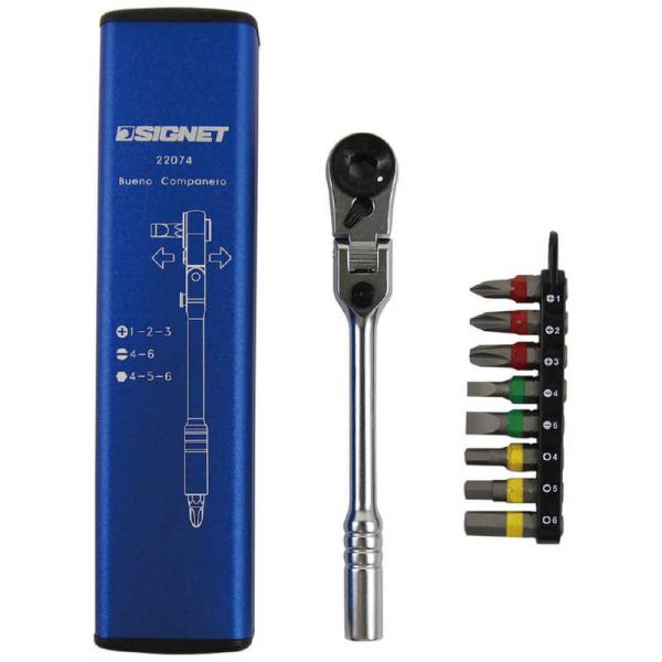 SIGNET　フレックス ミニラチェセット ブルー(カラーケース)　22074