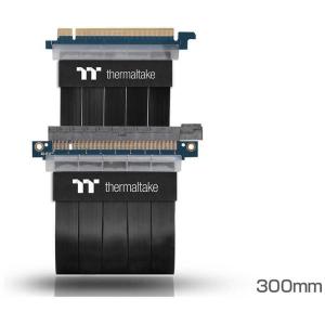 THERMALTAKE 0.3m ライザーケーブル TT Premium PCI Express Extender Cable AC-045-CN1OTN-C1