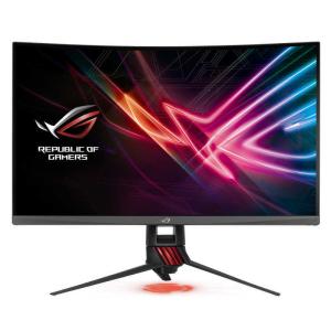 ASUS エイスース ゲーミングモニター 31.5型/ WQHD/ ワイド/ 曲面型/ ブラック/ ROG STRIX XG32VQR