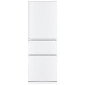 三菱　ＭＩＴＳＵＢＩＳＨＩ　３ドア冷蔵庫　Ｃシリーズ［３３０Ｌ／右開きタイプ］　ＭＲ−Ｃ３３Ｆ−Ｗ　パールホワイト（標準設置無料）