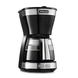 デロンギ　Ｄｅｌｏｎｇｈｉ　アクティブ　ドリップコーヒーメーカー　インテンスブラック　ＩＣＭ１２０１１Ｊ−ＢＫ