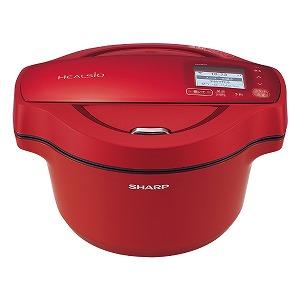 シャープ　ＳＨＡＲＰ　水なし自動調理鍋　ＨＥＡＬＳＩＯ（ヘルシオ）ホットクック　レッド系　ＫＮ−ＨＷ１６Ｆ−Ｒ