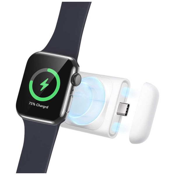 ESR　Apple Watch専用ポータブル充電器 White　ESRPortableCharger...