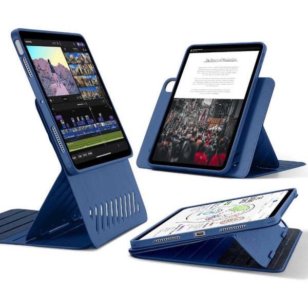 ESR　13インチiPad Air(M2)用 Shiftマグネットケース Blue　ESRShift...