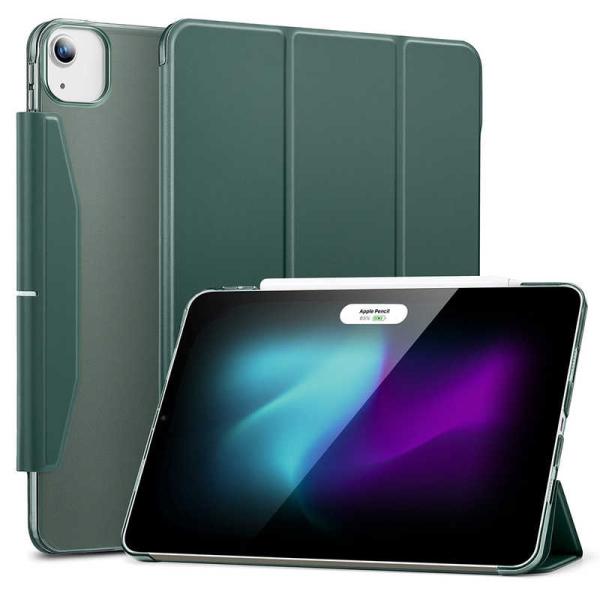 ESR　13インチiPad Air(M2)用 Ascend 三つ折りケース Forest Green...