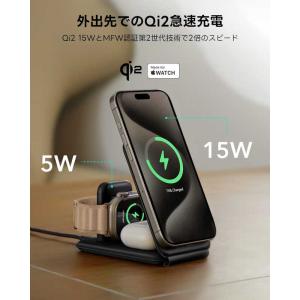 ESR Qi2、MagSafe対応ワイヤレスト...の詳細画像1