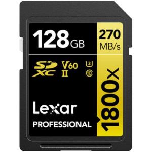 LEXAR SDXCカード Professional 1800x  LSD1800128G-BNNG