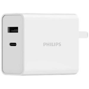 フィリップス PHILIPS USB AC充電器 ホワイト  DLP6342C