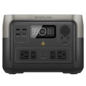 エコフロー　EcoFlow RIVER 2 Max [512Wh /6出力 /ソーラーパネル(別売)] 　ZMR610B-JP