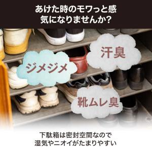 エステー 備長炭ドライペット 下駄箱用 95gの詳細画像2